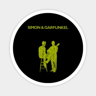 Simon and Garfunkel Retro Magnet